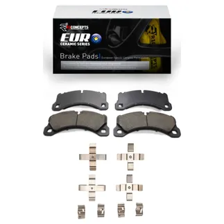 R1 Concepts 2600-1452-01 Euro Ceramic Pads & Hardware Kit